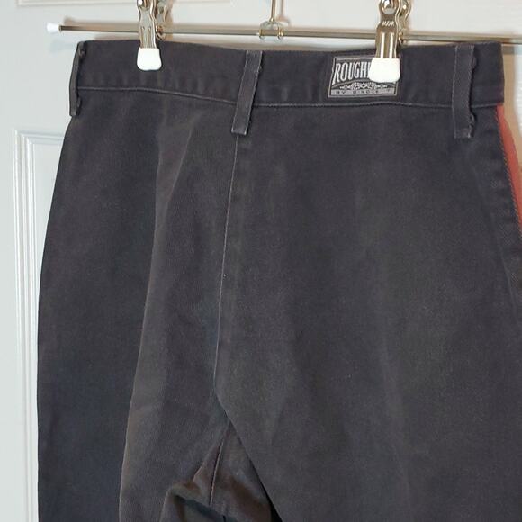 VTG Roughrider By Circle T Western High Rise Waisted Bareback Jeans Size 5/6 - Picture 5 of 7
